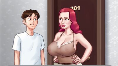 Summertime Saga - Tried To Put Baby Inside Becca's Step Mom - Animated Porn