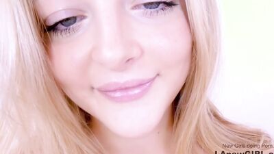 Cute Teen blonde 18 is fucked by Producer