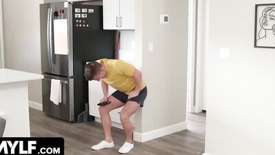 Horny Stepson Free Uses His Busty Stepmom Crystal Clark To Cure His Sore Balls - FreeUse Milf