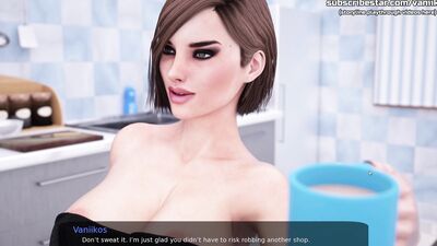 Milfy City v1.0 Final - Busty Teen Violet With A Big Ass Gives Massage And Tit Job To Her Big Cock Friend - #82