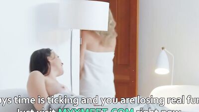 Cock Hungry Stepmilfs Gina Valentina & Cory Chase Get The Pussy Poundings They Crave