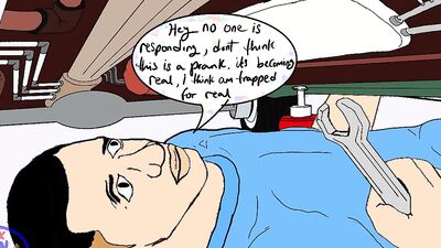 Stepmom collude with Santa, got me trapped under dad's car just to make her Christmas wish which was to fuck my dick come true