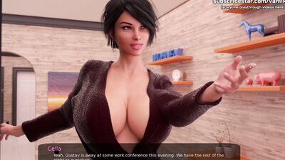 Milfy City v1.0 Final - Busty Submissive MILF Teacher Celia Gets Fucked Rough In The Ass And Creampied - #76