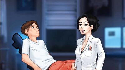 Summertime Saga #104 - Mature Teacher Handjob She Wants Cum