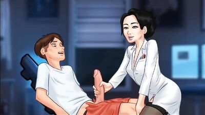 Summertime Saga #104 - Mature Teacher Handjob She Wants Cum