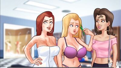 Summertime Saga #64 -Tenant Fucks His LANDLADY in The Laundry room