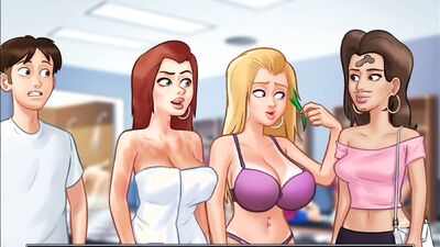 Summertime Saga #64 -Tenant Fucks His LANDLADY in The Laundry room