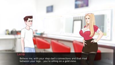 Lust Legacy Hentai game PornPlay Ep.5 naughty lingerie photoshoot with step mom