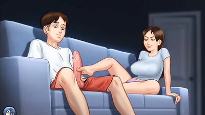 Summertime Saga #53 - Jenny's Foot Fetish - She Loves Making Guys Cum on Her Feet