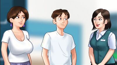 Summertime Saga #42 - Jenny Had Him Suck on Her HUGE Boobs