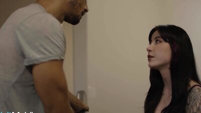 ADULTMOBILE - Slutty Goth Charlotte Loves Nothing More Than Her Step-brother Alex Jones' Thick Cock