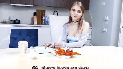 SISPORN. Love with tiny tits has pussy filled with stepbrothers dick