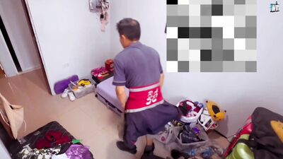 Stepmother, how long will you be such a whore? Now you're going to fuck the neighbor, real landlord.