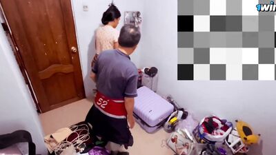 Stepmother, how long will you be such a whore? Now you're going to fuck the neighbor, real landlord.