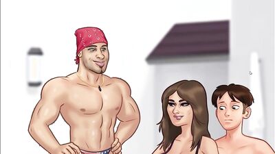 0.20.5 Summertime Saga - Cheating Milf Wife Has Anal Sex - #8