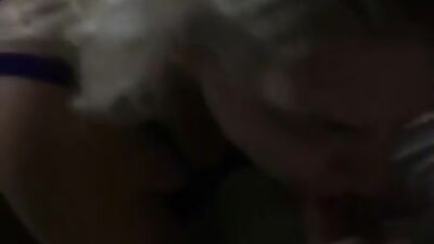 Stepbro surprises stepsister with his cock in her mouth