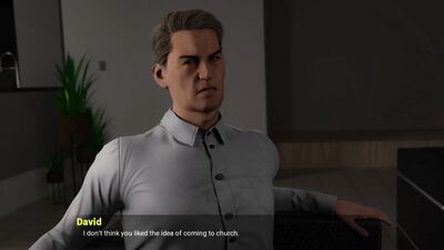 Away from Home 17 Sophia gave me a blowjob while her son stand next to the table and then i fucked her infront of her husband