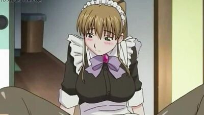 MAID with big breasts who cleans rooms IS SO LOYAL as she CANNOT REFUSE MY CUM Uncensored Hentai
