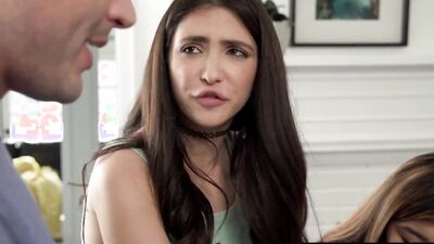 Dick DEPRIVED Girls Jane Wilde, Ashley Lane & Clara Trinity Devour Stepbros Frosting Coated Dick