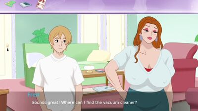 The Secret Of The House #7: My MILF neighbor helps me - By EroticGamesNC