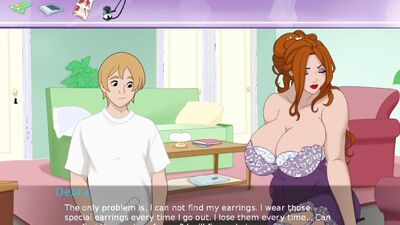 The Secret Of The House #7: My MILF neighbor helps me - By EroticGamesNC