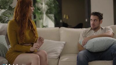 ADULTMOBILE - Lauren Phillips Catches Her Stepson Dante Colle Masturbating And Joins In The Fun