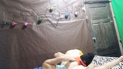 THE GHOST FULFILLS HIS FANTASY AND FUCKS A COUPLE OF PORN ACTORS. REAL HOMEMADE EVENT