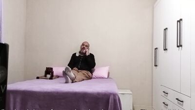 The wife went on a trip and asked her stepfather to take care of her stepdaughter, but he put her in her stepmother's place.