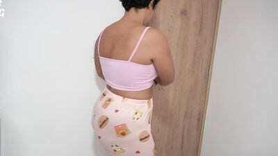 Stepmom "I got stress in my ass" give me a massage