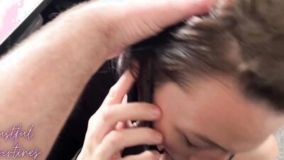 Creampie Stepmom while she’s on a work call