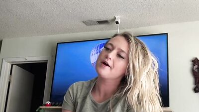 Ballbusting My Step Bro with POV Fuck