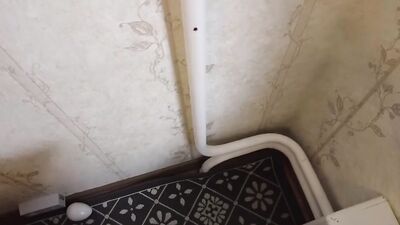 Stuck stepmom gets a good anal pounding