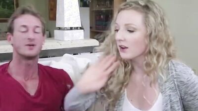 Petite Blonde Teen Fucked By Boyfriends Step Dad After Caught