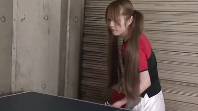 Ria Sakurai - Japanese Ping Pong Player Gets Fucked In A Threesome Free Full Length XXX