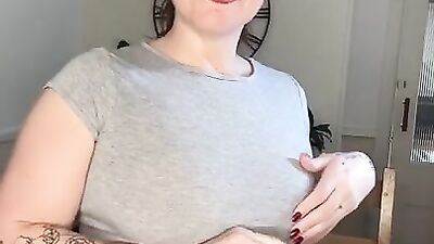 My cheeky Step Brother asked to see my hairy pussy at the family reunion