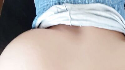 Step brother are you looking at my ass? My pussy is very wet and hot waiting for you to stick your cock in