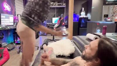 first time anal with my step brother for me and it was hard because my ass was virgin