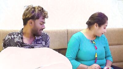 Elder Step Sister caught by her Step Brother before going to sex dating with her boy friend