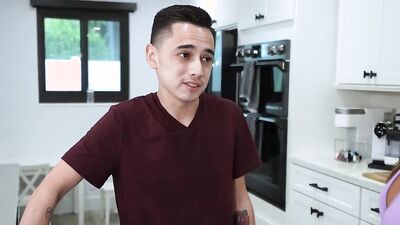 Stepson Had A Great Time With Busty Mother In Bed - Armani Black