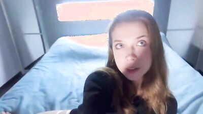 Russian Sister Lets Step Bro Cum In Her Ass - Miha Nika
