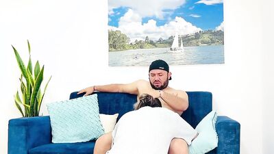 Stepmother fucks with her stepson while dad is away