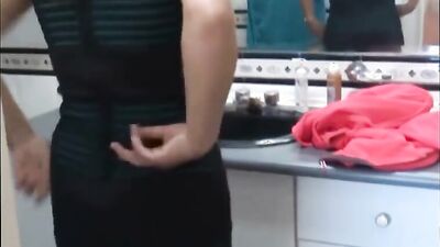 I get dressed to go out to a family party and return home with my brother-in-law, full sex