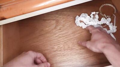 Stepmom Let's Me Sniff Her Worn Panties as Incentive for Getting Good Grades - Mypervyfamily