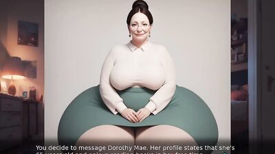Horny Chubby GILF Pushes Extreme Large Butt Plug Into Her Massive Ass - GILF 06 Gameplay