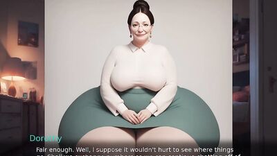 Horny Chubby GILF Pushes Extreme Large Butt Plug Into Her Massive Ass - GILF 06 Gameplay