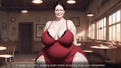 Horny Chubby GILF Pushes Extreme Large Butt Plug Into Her Massive Ass - GILF 06 Gameplay