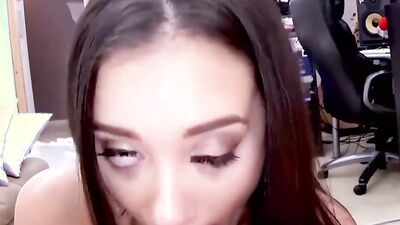Stunning Brunette Model fucked by mistake