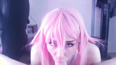 Slutty Cosplay Step Sister Gets Covered in Oil Part 2