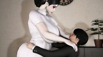 Vam 3d-[Bmaxss] Sexy Mature Stepmother & Venomous JK Stepsister II