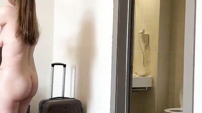 Unplanned Sex In A HOTEL Room Between Stepson And His Stepmother